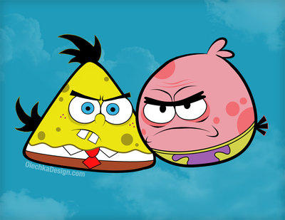 angry spongebob