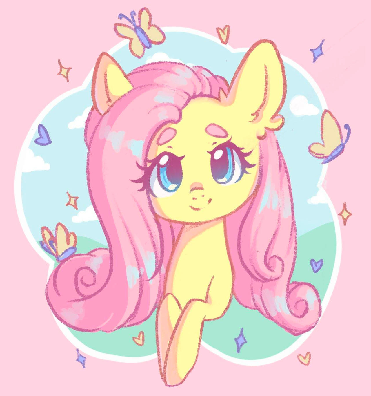 Flutterdaisy Fluttershy by FluffyMaiden on DeviantArt