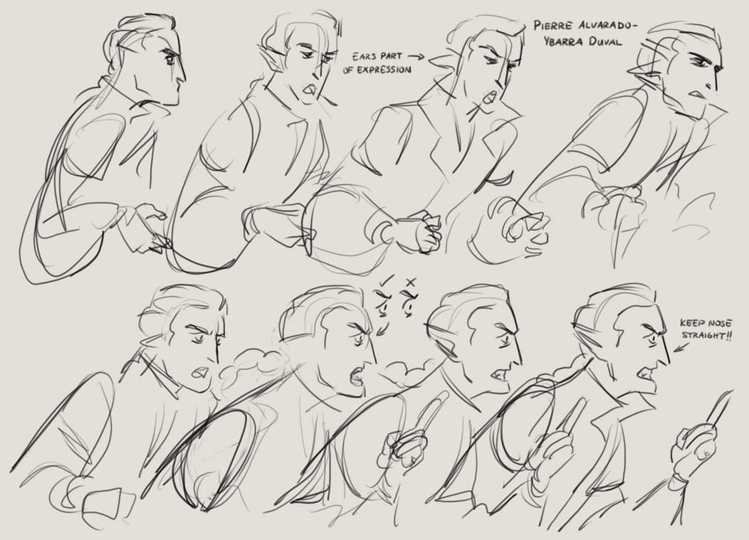 model sheet test by CalmingSoul on DeviantArt