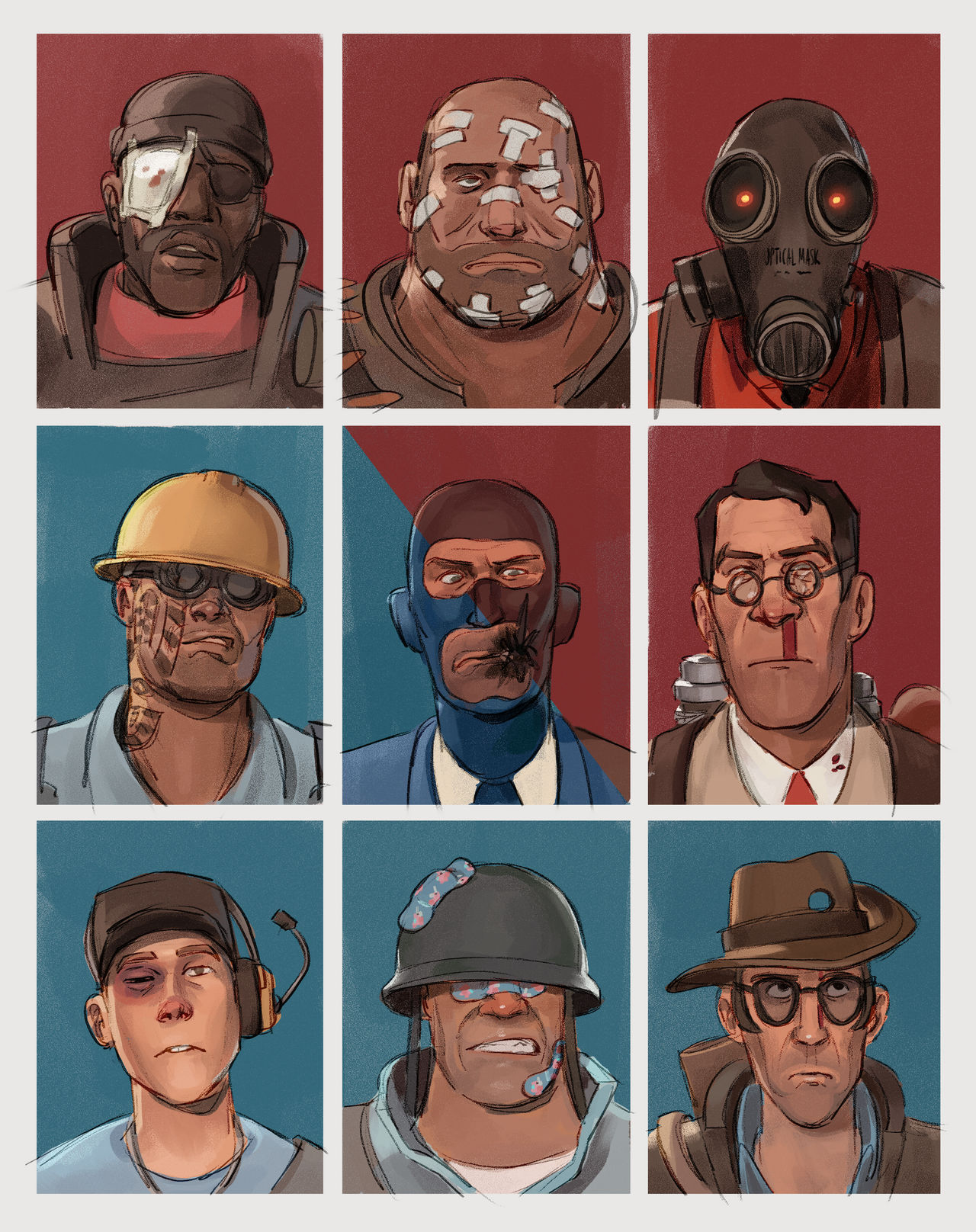 Tf2 Cd tf2 fight songs cover study by CalmingSoul on DeviantArt