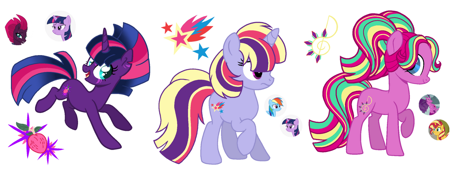 Mlp Split Custom MLP Custom #7 by MintyTreats31 on DeviantArt