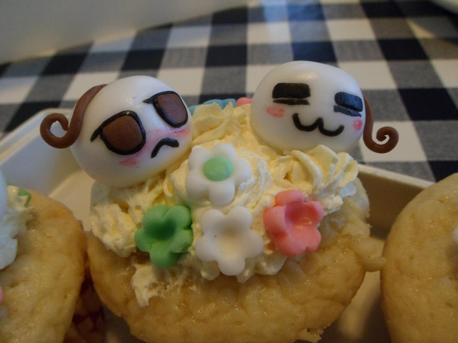 Hetalia fondant mochi's 2