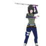 Yuffie Fullbody - War Outfit