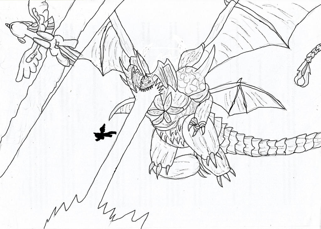 Twilight Sparkle vs Destoroyah by lazejovanov on DeviantArt