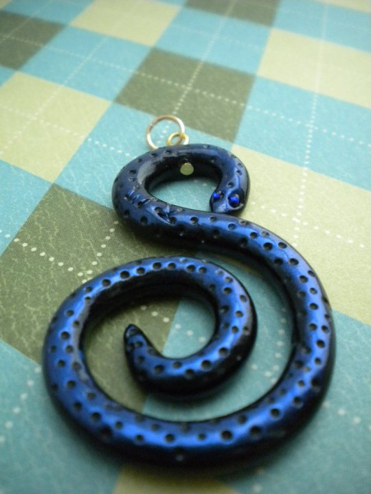 Azure Serpentine Necklace