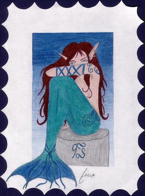 Bashful Mermaid