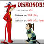 Dishonor