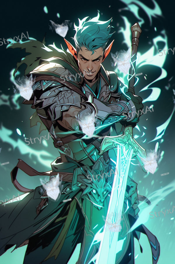Spellblade Deviantart (OPEN) Adoptable 'Spellblade' by StryxAI on DeviantArt