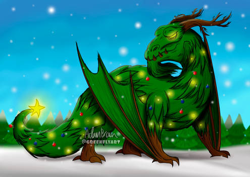 Christmas Tree Dragon!