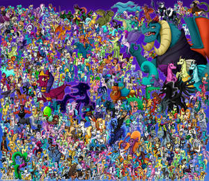 I Draw Over 400 My Little Pony Characters!