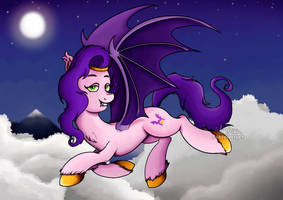 Pipp Petals as Bat pony