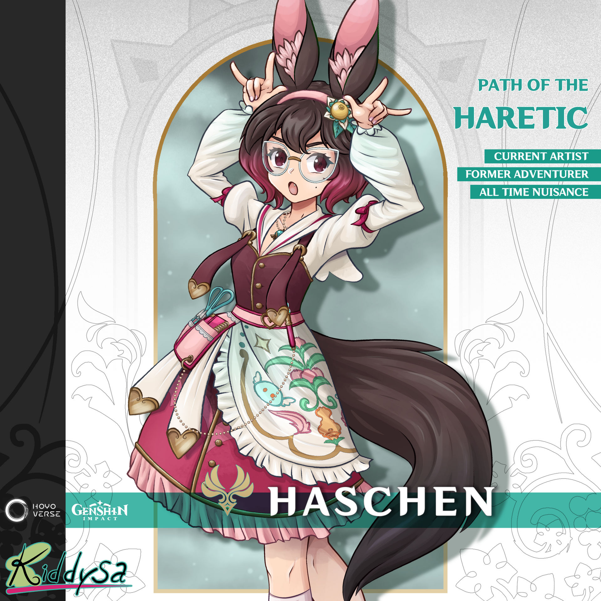 Cute Bunny Haschen by Hexidextrous on DeviantArt