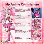 *OPEN* My Anime Commissions March by Kiddysart