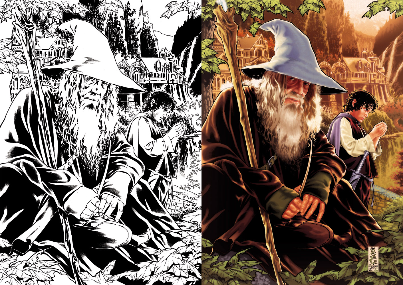 Gandalf the Grey for Topps