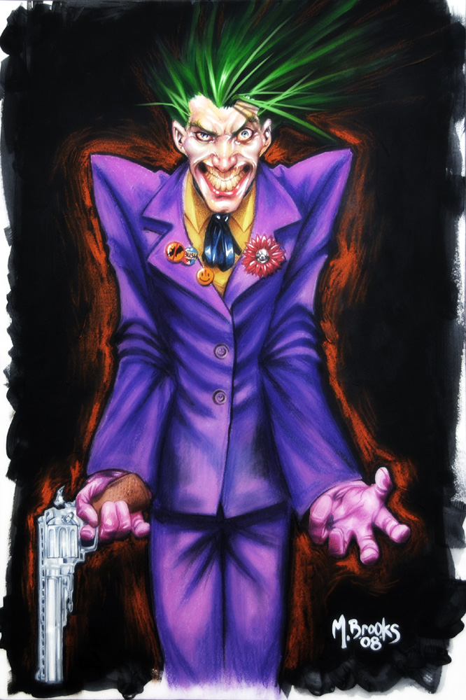 Joker painting