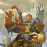 Spider-man cover- Sandman