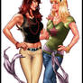 Mary Jane and Gwen Stacy