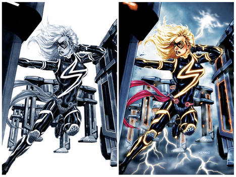 Ms.Marvel: TRON-ified