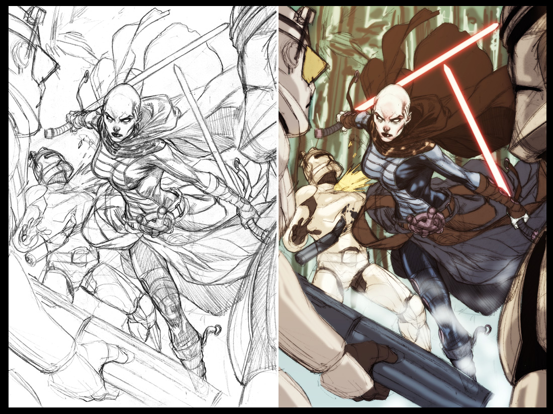 Asajj Ventress sketch