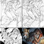 New X-Men page process