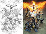 Ultimate X-Men trade cover by diablo2003