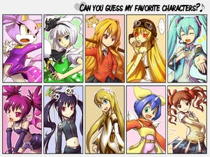 Favorite Characters Meme