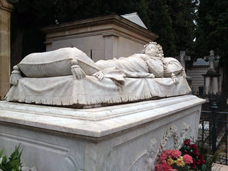 Cemetery Statue