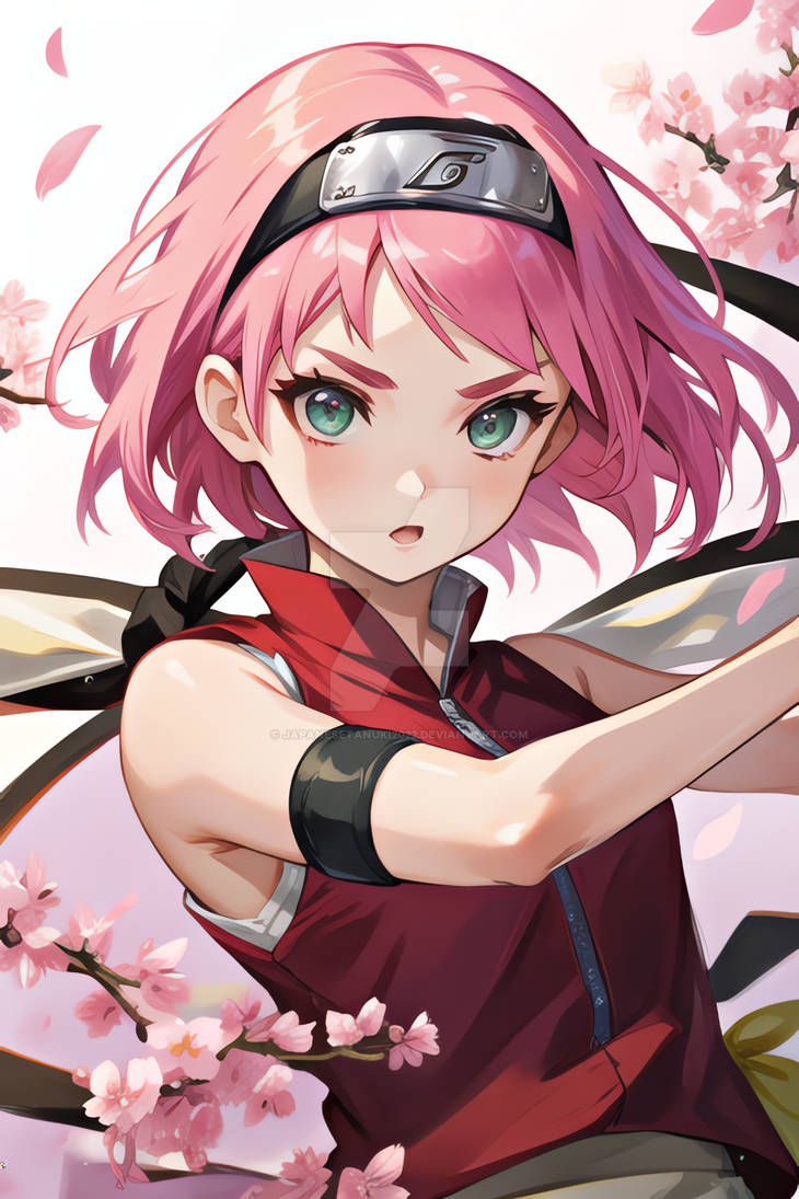 NARUTO SAKURA by JapaneseTanuki2022 on DeviantArt