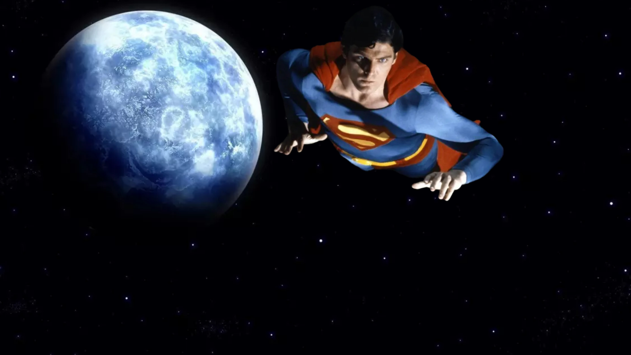 Superman In Space by supernoldy on DeviantArt