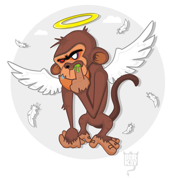 Monkeys Cartoon Deviantart monkey by berkayyilmaz on DeviantArt