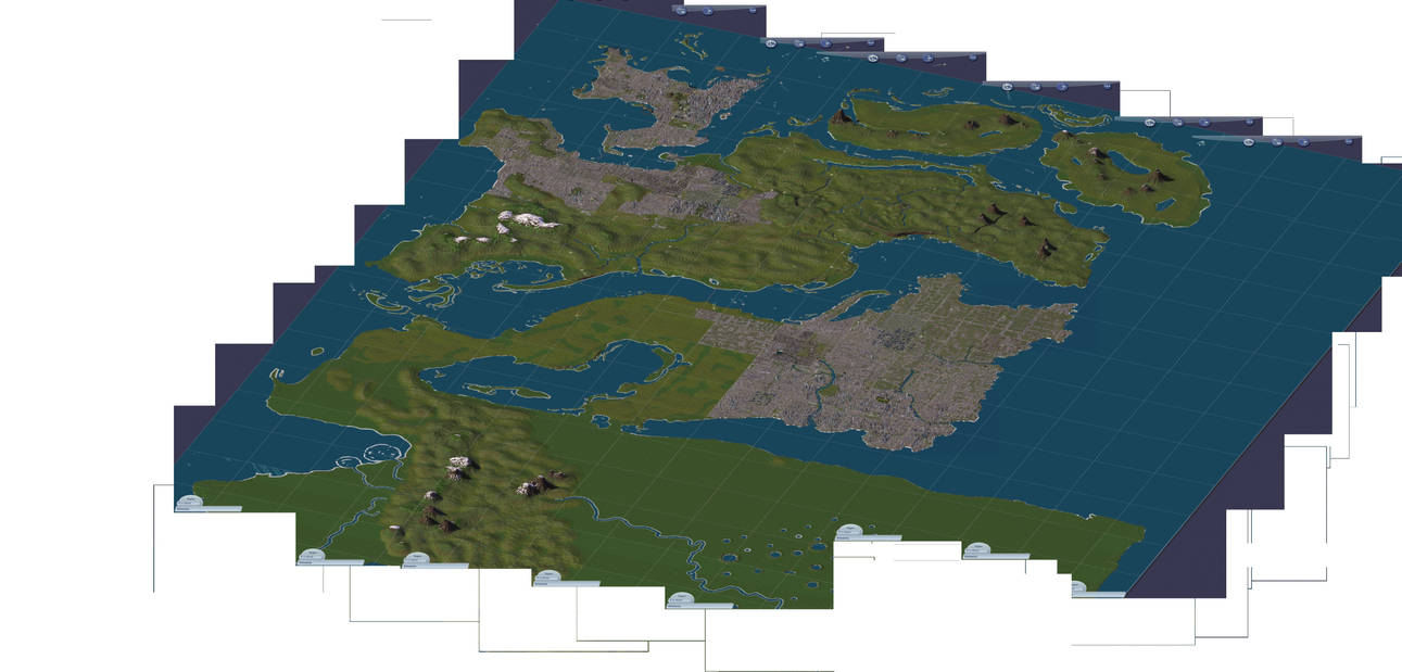 HUGE Simcity 4 Map compilation by andrebitsz on DeviantArt