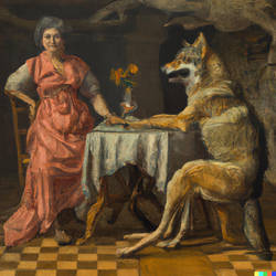 Grandma and the Wolf