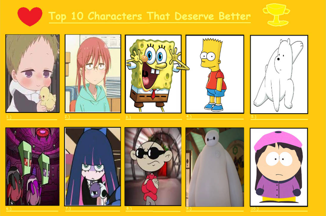 My Top 10 Characters That Deserve Better Part 4 By Hayaryulove On Deviantart My Top 10 Characters That Deserve Better Part 4 By Hayaryulove On Deviantart