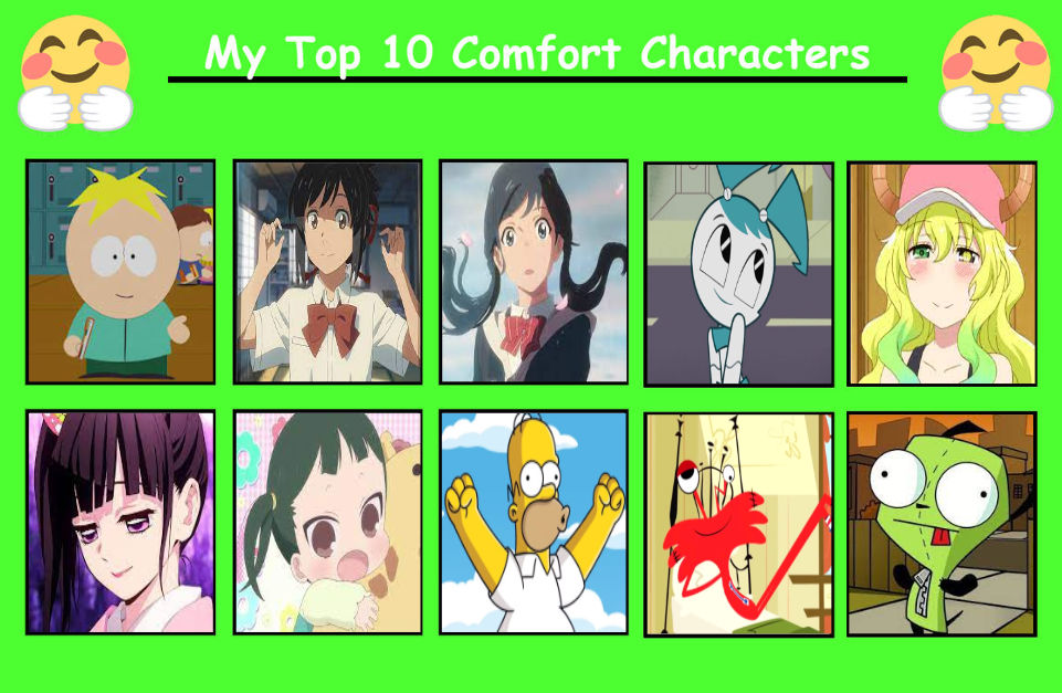 My Top 10 Comfort Characters Part 2 By Hayaryulove On Deviantart My Top 10 Comfort Characters Part 2 By Hayaryulove On Deviantart