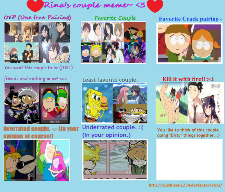 My Couple Meme by hayaryulove on DeviantArt