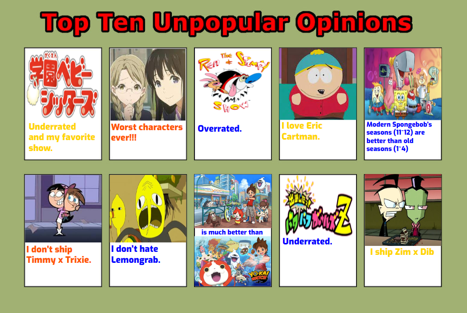 Opinions on my top 10? : r/MyAnimeList