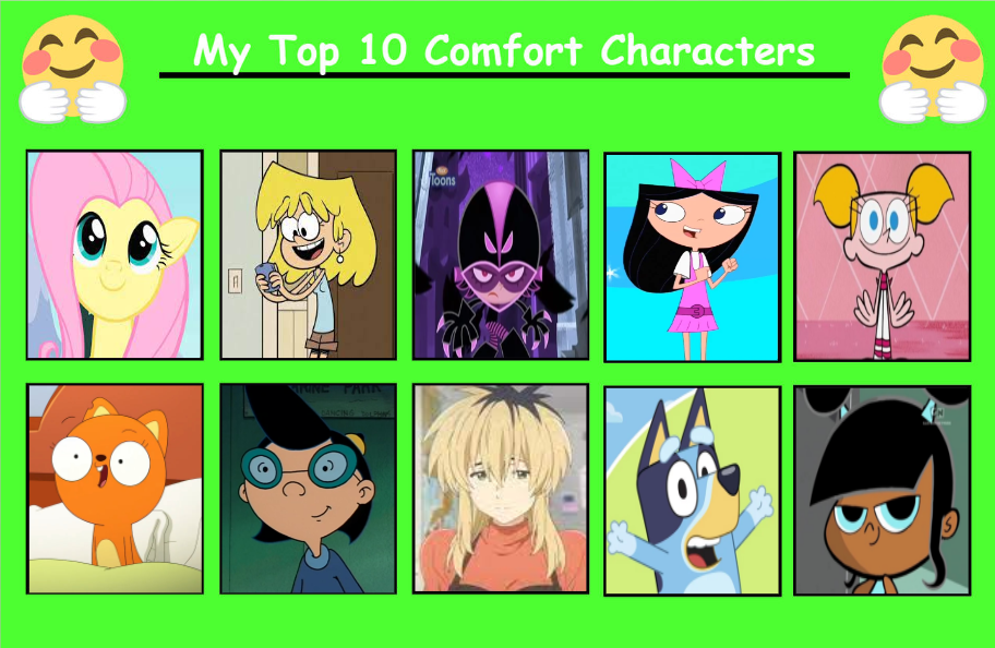 My Top 10 Comfort Female Characters Part 3 By Hayaryulove On Deviantart My Top 10 Comfort Female Characters Part 3 By Hayaryulove On Deviantart