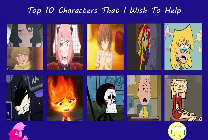 My Top 10 Characters That I Wish To Help Part 3 By Hayaryulove On My Top 10 Characters That I Wish To Help Part 3 By Hayaryulove On