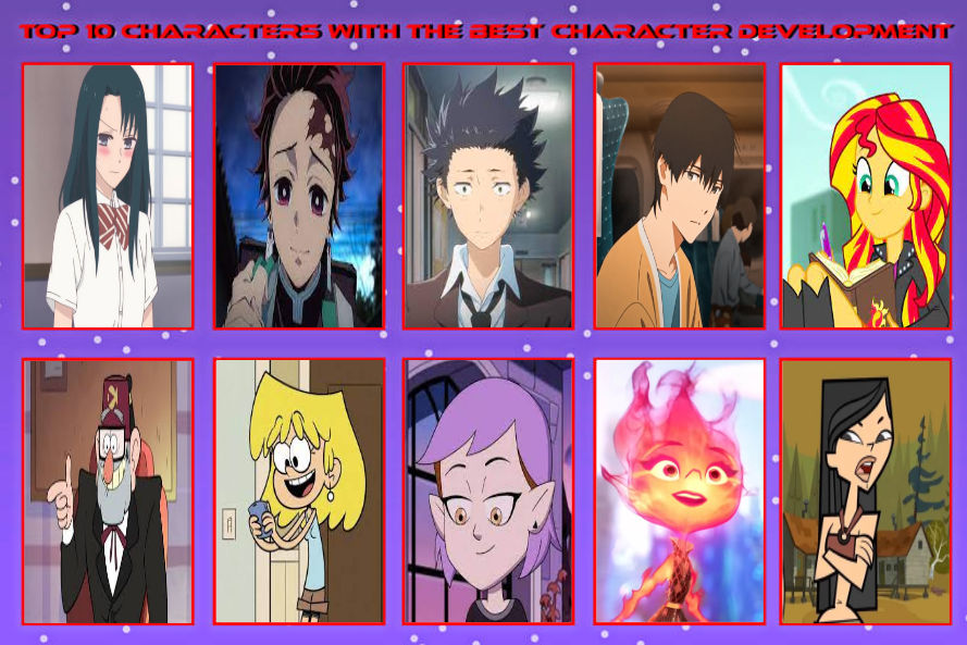 My Top 10 Characters With The Best Developments by hayaryulove on ...