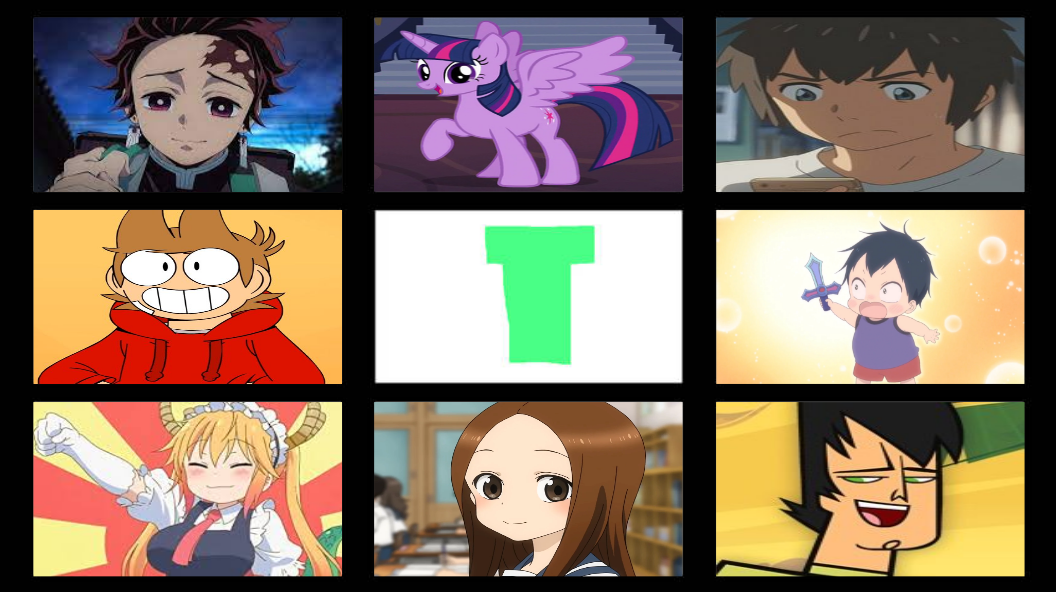 My Favorite Letter T Characters by hayaryulove on DeviantArt