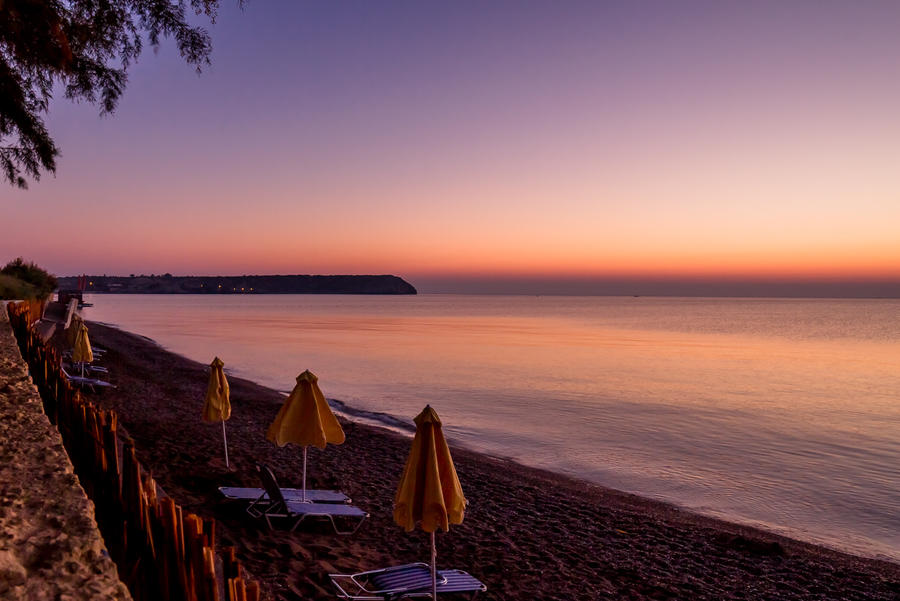 Sunrise At Rhodos