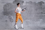 Chell Portal 2 cosplay by PrincessAlbertSwe