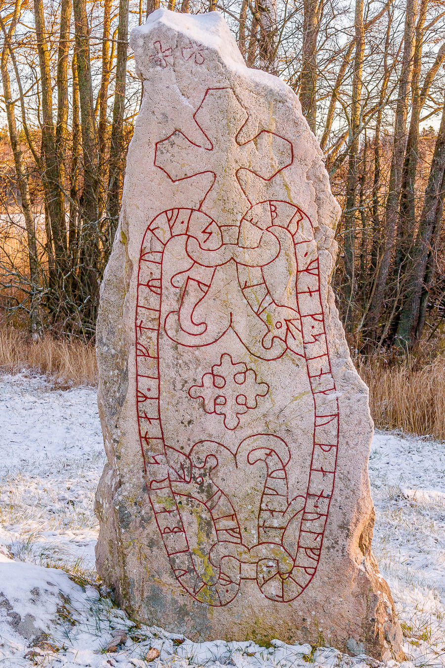 Viking Runestone - Vallentuna Sweden