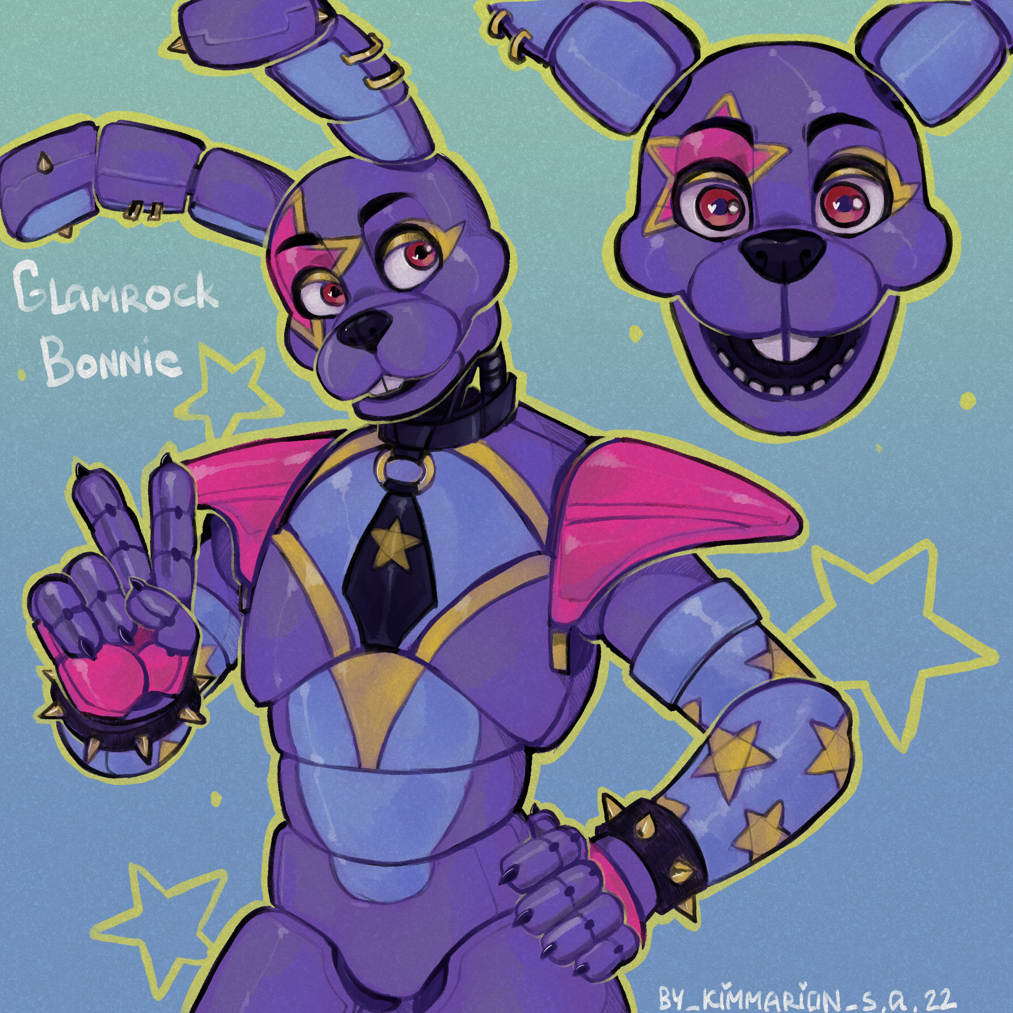 Glamrock Bonnie art