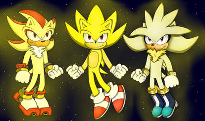 Super Sonic, Shadow, And Silver