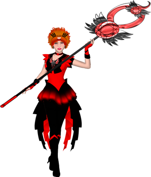 Sailor Hell with Hell Staff