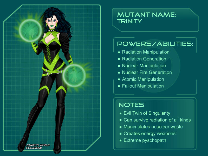 Trinity Infinity Model Trinity by Iggwilv on DeviantArt