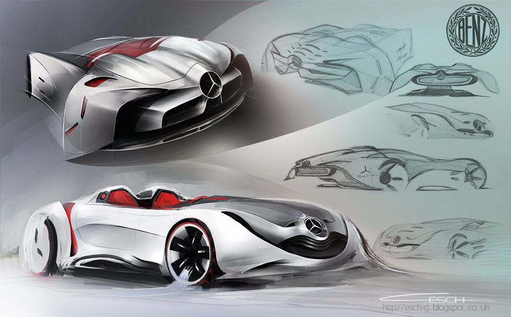 Mercedes Benz spider concept