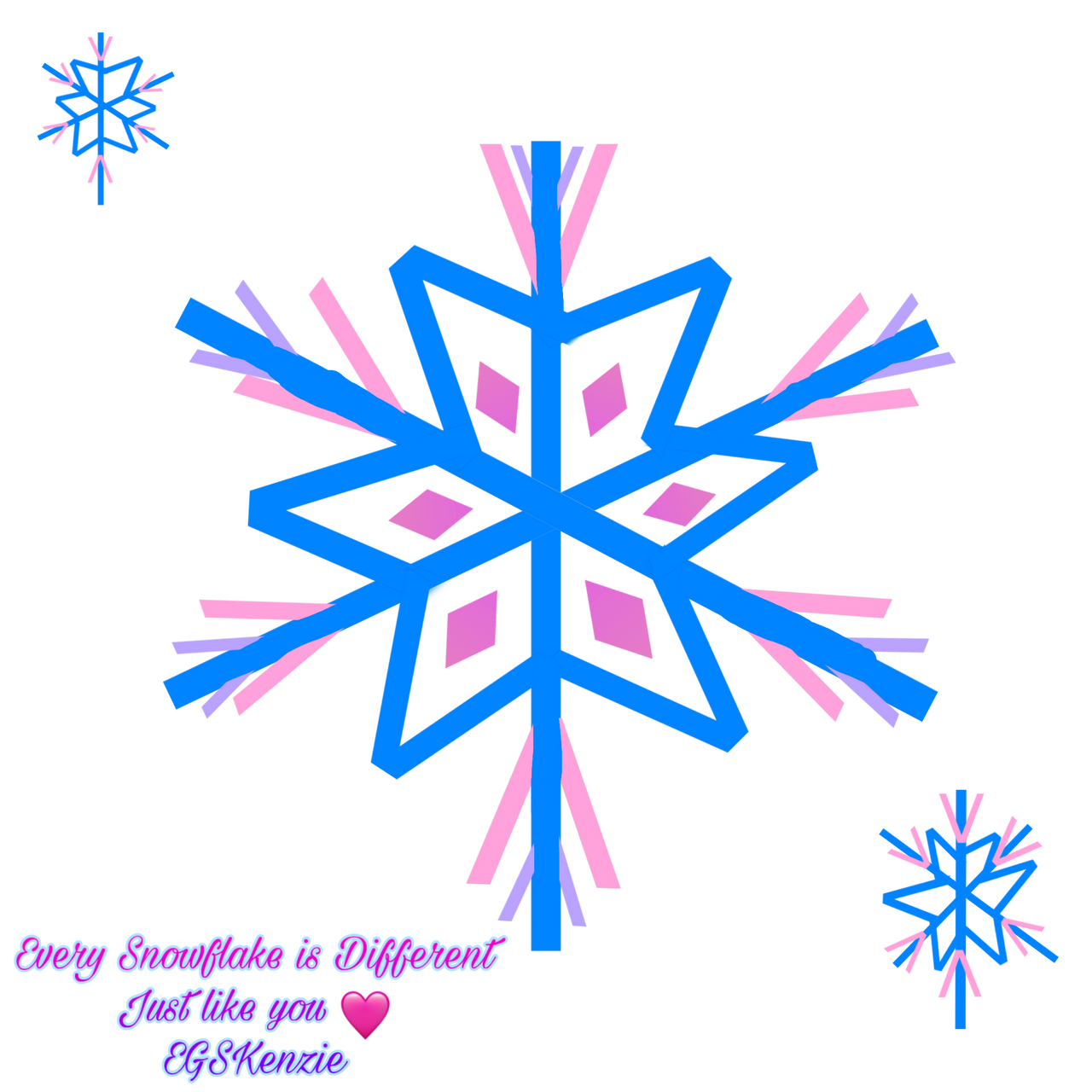 Every Snowflake is Different by EGSKenzie on DeviantArt