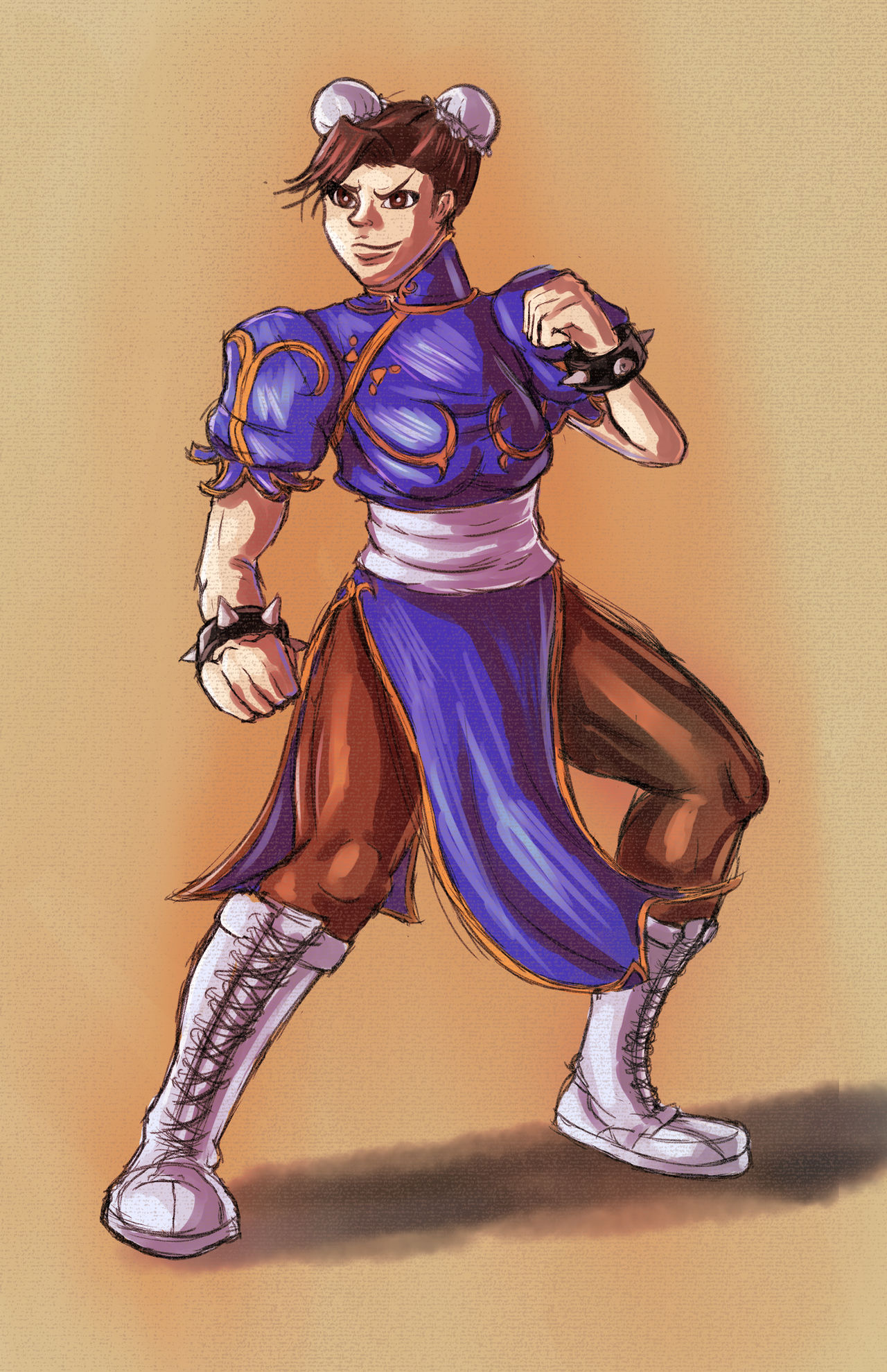 Chun Li Fight Style Chun-Li FIghting Stance by Arcanekeyblade5 on DeviantArt